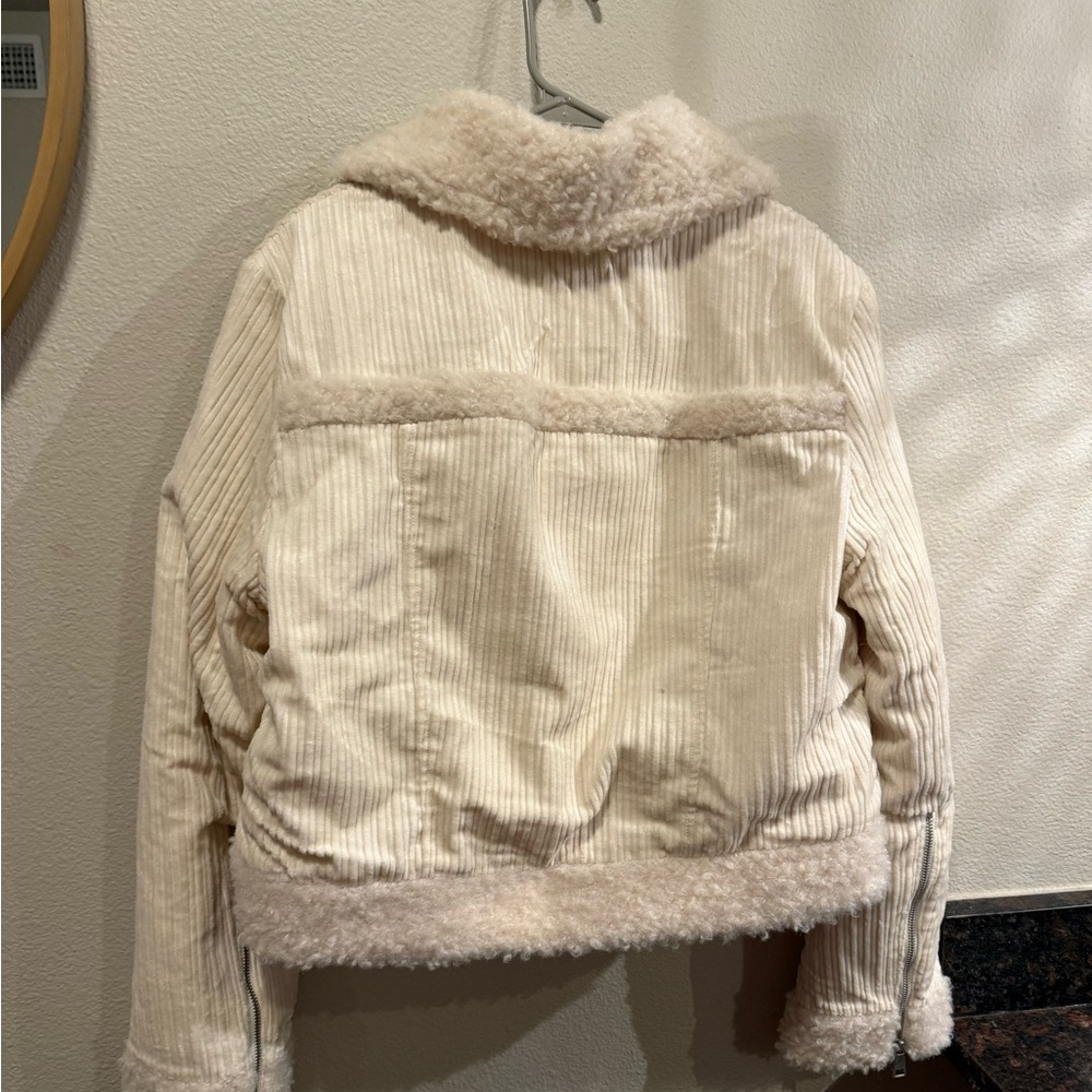 White winter coat
